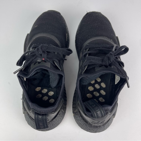 2016 Adidas NMD R1 Triple Black S31508 Ultraboost boost running Black Size 7 - Picture 3 of 8